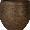 HS bloempot Osaka goud D 24 H 22 cm