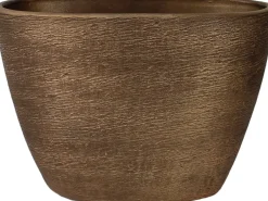 HS bloempot Osaka goud 33 x 16 x 26 cm