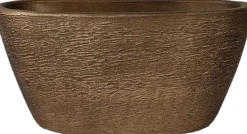 HS bloempot Osaka goud 29 x 15 x 14 cm