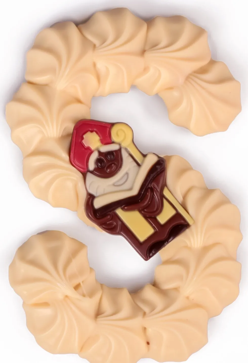 Ickx chocoladeletter Amber wit 220 gr