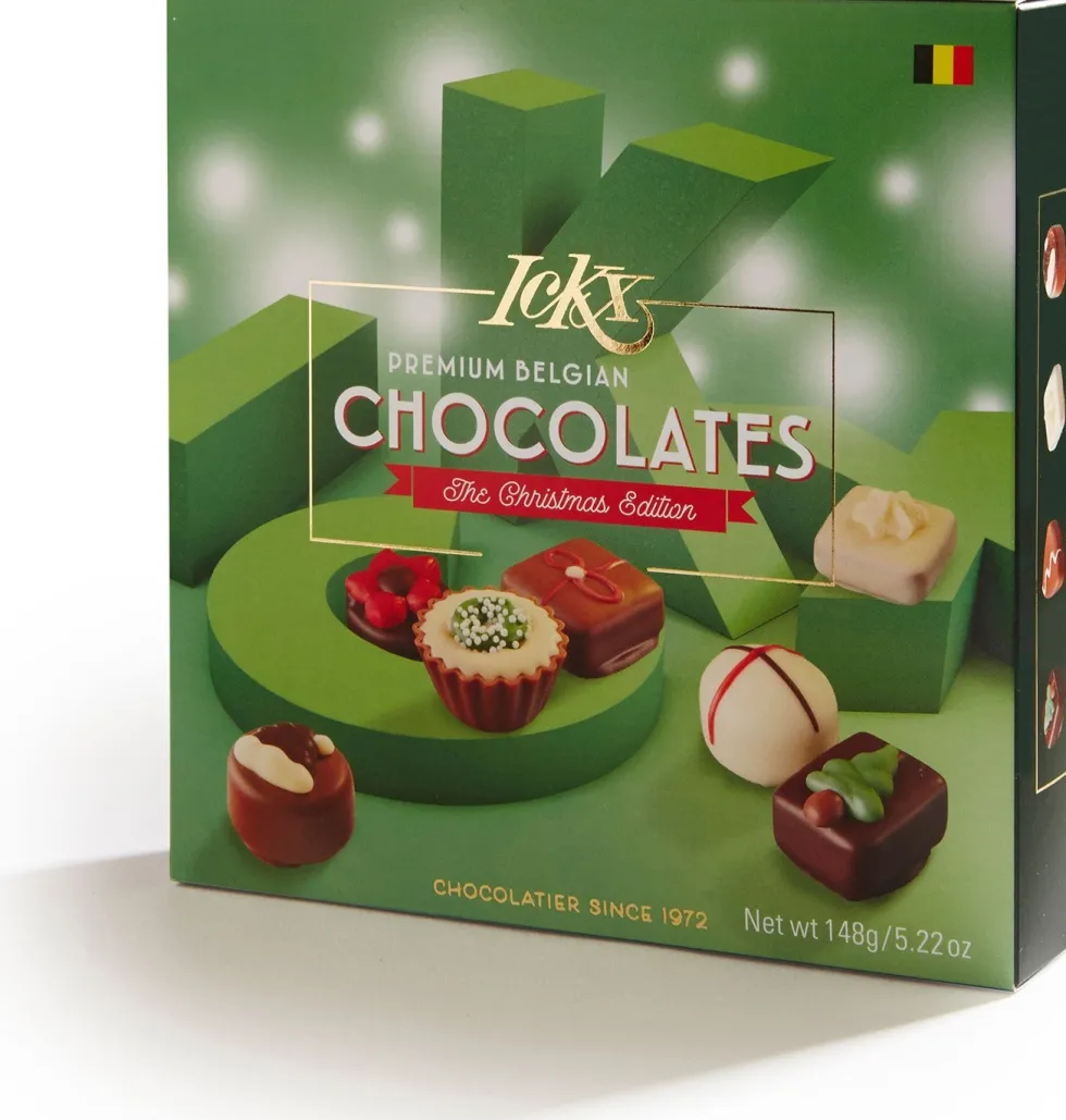 Ickx praliné 148 gr 9 stuks