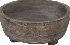Intatuin decoratiebord Vinz naturel D 27 H 12 cm