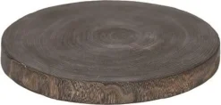 Intatuin decoratiebord Vinz naturel D 33 H 4 cm