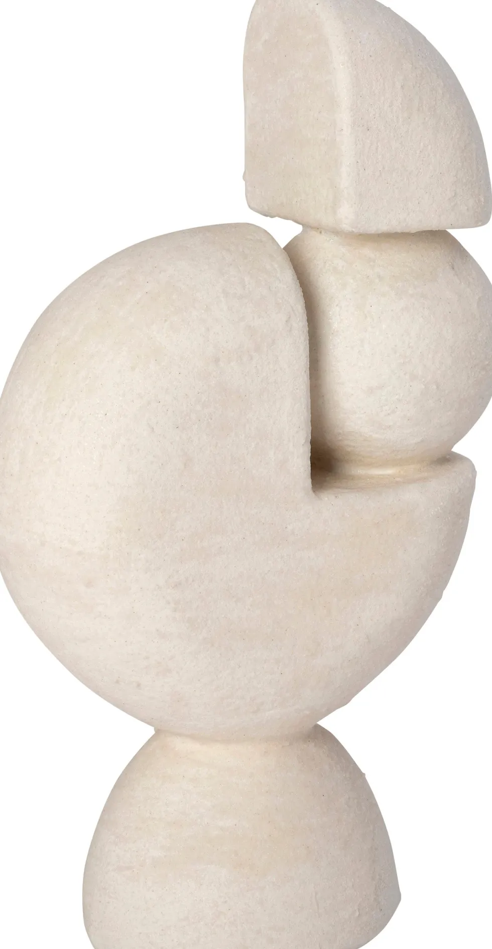 Intratuin beeld Aart crème 18 x 9,5 x 33 cm