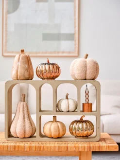 Intratuin beeld Autumn naturel D 15 H 15 cm