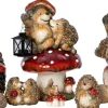 Intratuin beeld egel met kind 7,3 x 5,7 x 8,9 cm