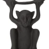 Intratuin beeld Xavi aap zwart 12 x 4 x 9,5 cm