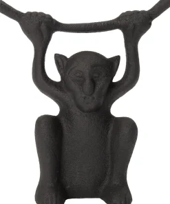 Intratuin beeld Xavi aap zwart 12 x 4 x 9,5 cm