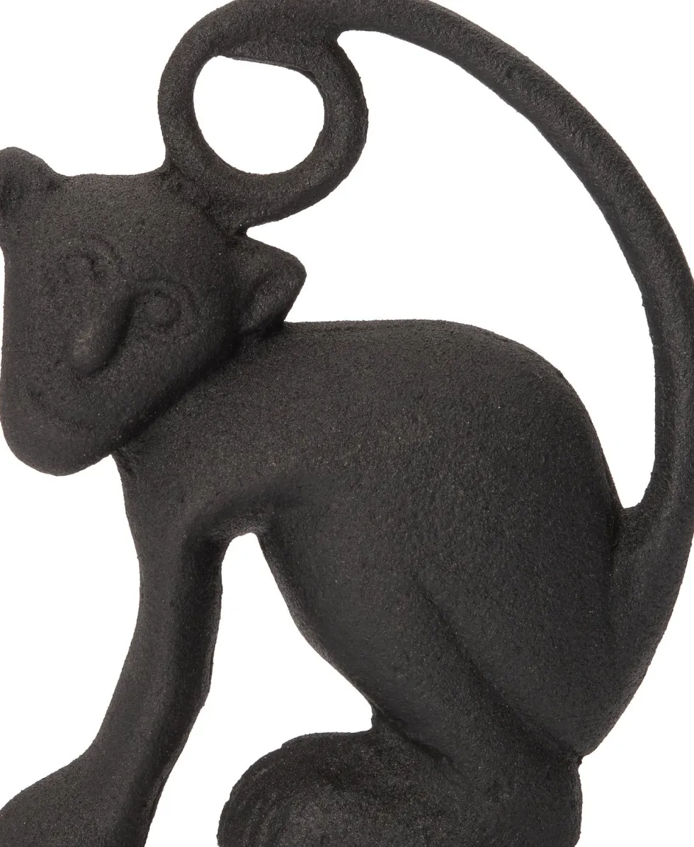 Intratuin beeld Xavi aap zwart 14 x 4 x 11 cm