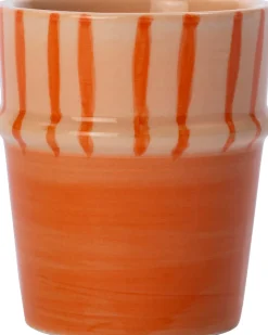 Intratuin beker Laine oranje 130 ml