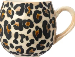 Intratuin beker Panter crème D 13,4 H 10,2 cm