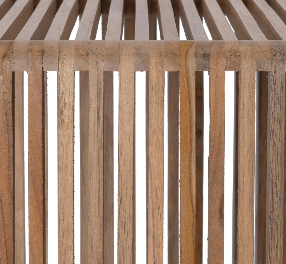 Intratuin bijzettafel Axl naturel 23 x 24 x 67 cm