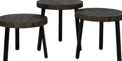 Intratuin bijzettafel Berlin naturel D 50 H 40 cm