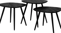 Intratuin bijzettafel Bowi zwart 46 x 41 x 34 cm