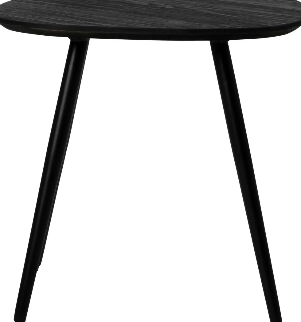 Intratuin bijzettafel Bowi zwart 46 x 41 x 34 cm