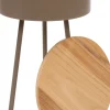 Intratuin bijzettafel Coco grijs D 32 H 50 cm