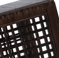 Intratuin bijzettafel Dane bruin 40 x 30 x 57 cm