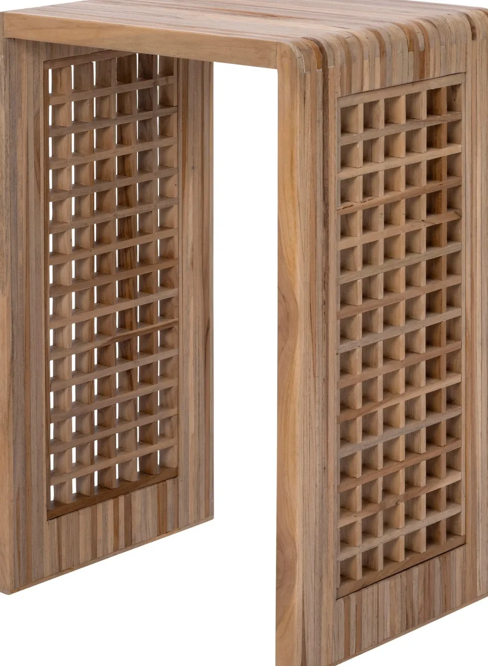 Intratuin bijzettafel Dane naturel 40 x 30 x 57 cm