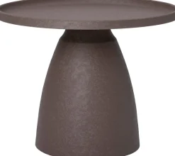 Intratuin bijzettafel Galin bruin D 51 H 41 cm