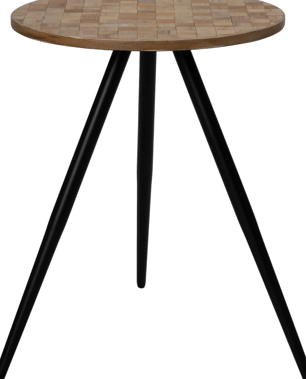 Intratuin bijzettafel Jeb naturel D 40 H 58 cm