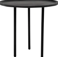 Intratuin bijzettafel Koy zwart 50 x 50 x 45 cm