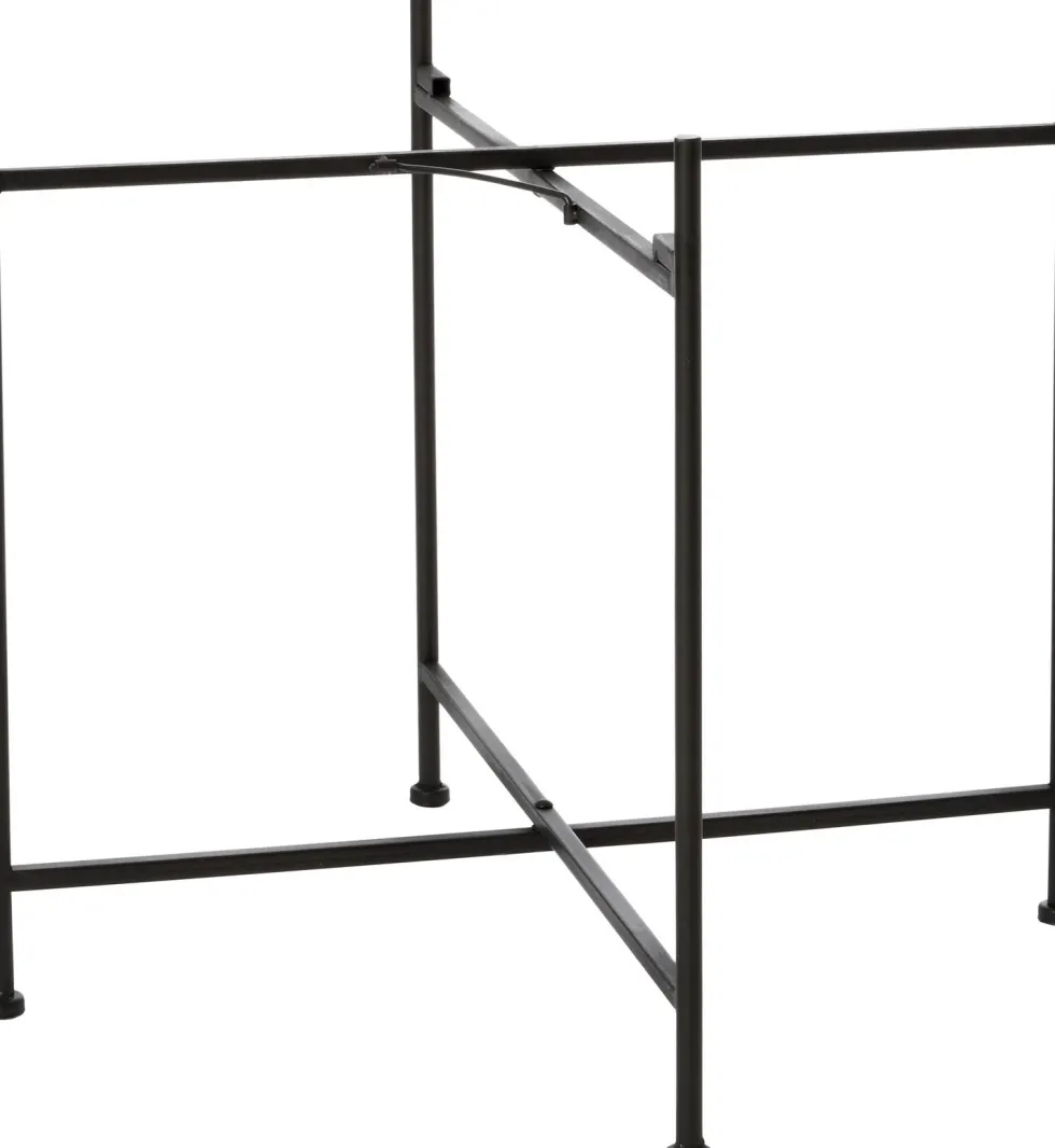Intratuin bijzettafel Kuni zilver D 51 x H 45 cm