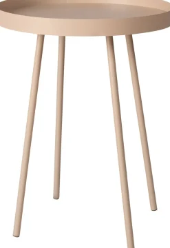 Intratuin bijzettafel Nomi beige D 40 H 52 cm