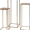 Intratuin bijzettafel Olaf goud 19 x 19 x 50 cm
