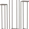Intratuin bijzettafel Orea taupe 25 x 25 x 100 cm