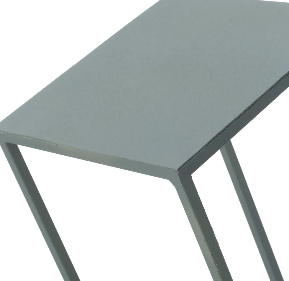 Intratuin bijzettafel Roel blauw 19 x 19 x 80 cm
