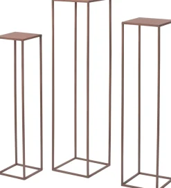 Intratuin bijzettafel Roel roze 22 x 22 x 90 cm