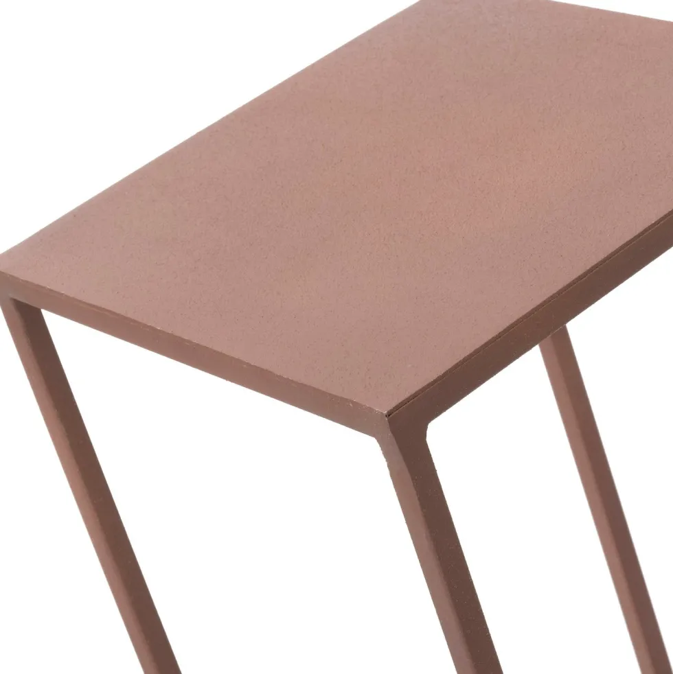 Intratuin bijzettafel Roel roze 22 x 22 x 90 cm