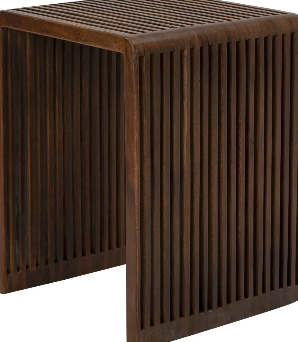 Intratuin bijzettafel Timo bruin 45 x 34 x 49 cm