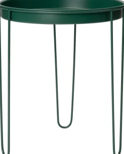 Intratuin bijzettafel Tray donkergroen D 32 H 34 cm