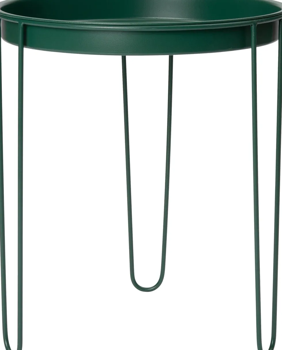 Intratuin bijzettafel Tray donkergroen D 39 H 45 cm