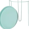 Intratuin bijzettafel Tray mintblauw D 39 H 45 cm