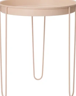 Intratuin bijzettafel Tray nude D 32,5 H 34,5 cm