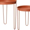 Intratuin bijzettafel Tray terracotta D 39 H 45 cm