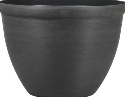 Intratuin bloempot Abel antraciet D 35 H 29 cm
