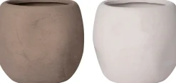 Intratuin bloempot Alta taupe D 39,5 H 36 cm