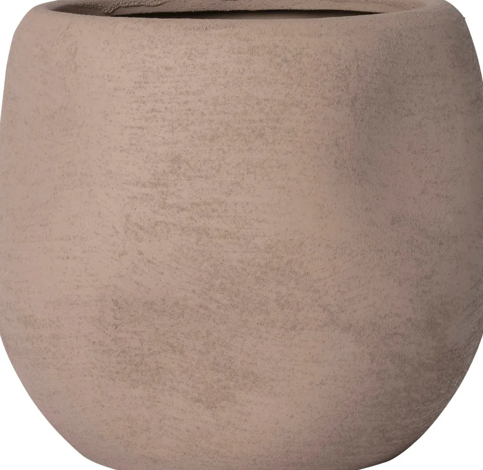 Intratuin bloempot Alta taupe D 16 H 15 cm