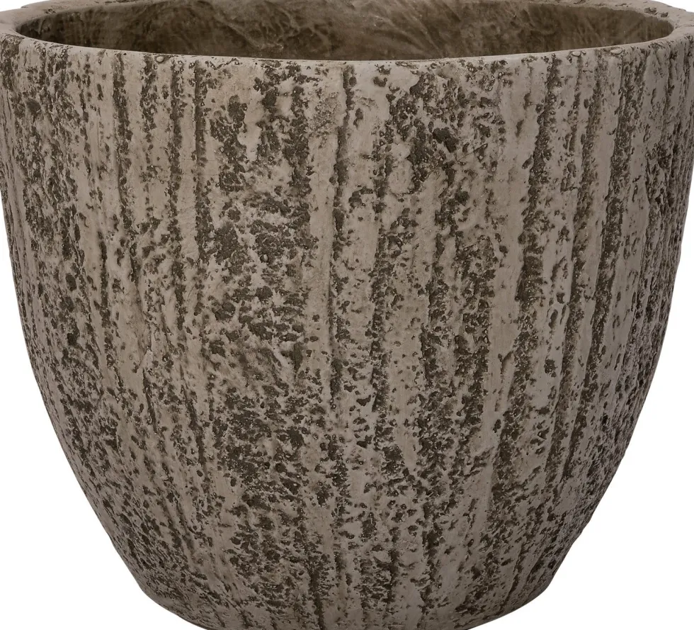 Intratuin bloempot Ambacht bruin D 44,5 H 36 cm