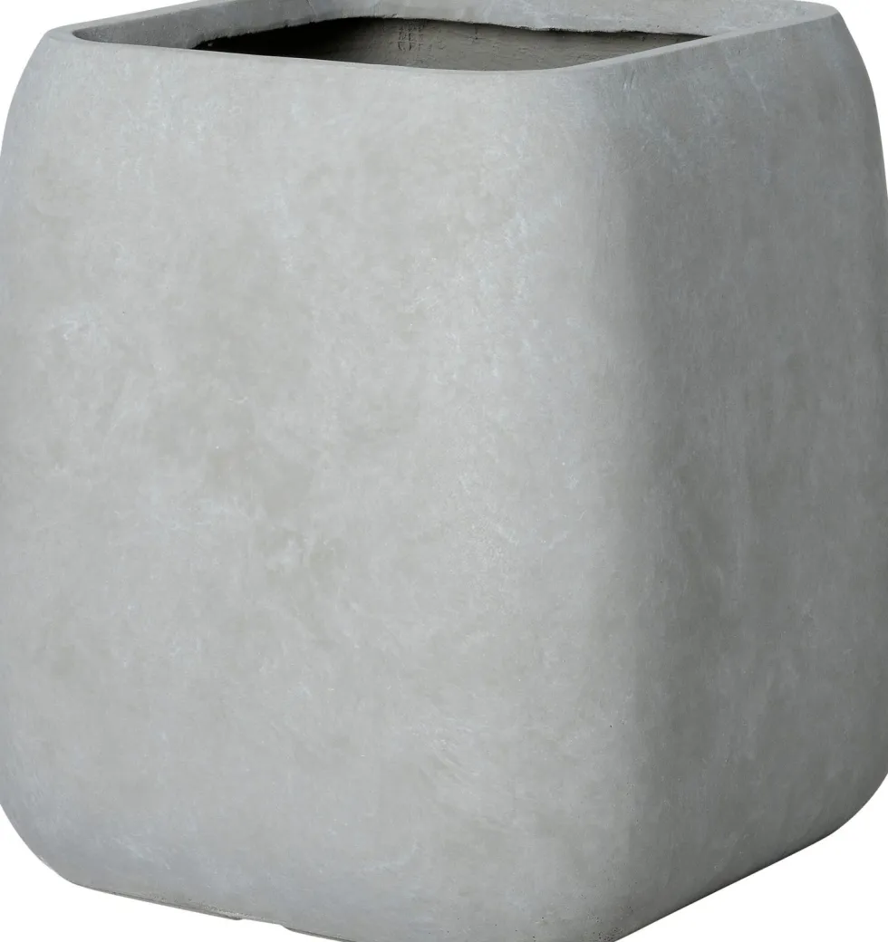 Intratuin bloempot Anne grijs D 54 H 54 cm