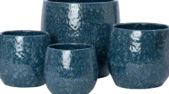 Intratuin bloempot Berne blauw D 16 H 14 cm
