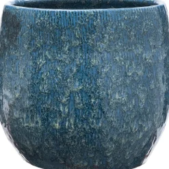 Intratuin bloempot Berne blauw D 18 H 16 cm