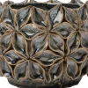 Intratuin bloempot Bilbao blauw D 11 H 8,5 cm
