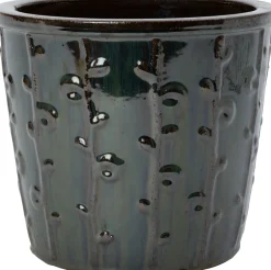 Intratuin bloempot Blad groen D 18 H 16 cm