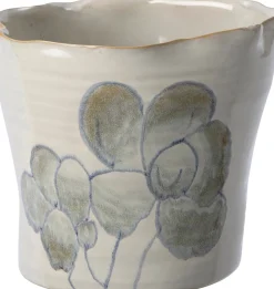 Intratuin bloempot Borka wit D 17 H 15 cm