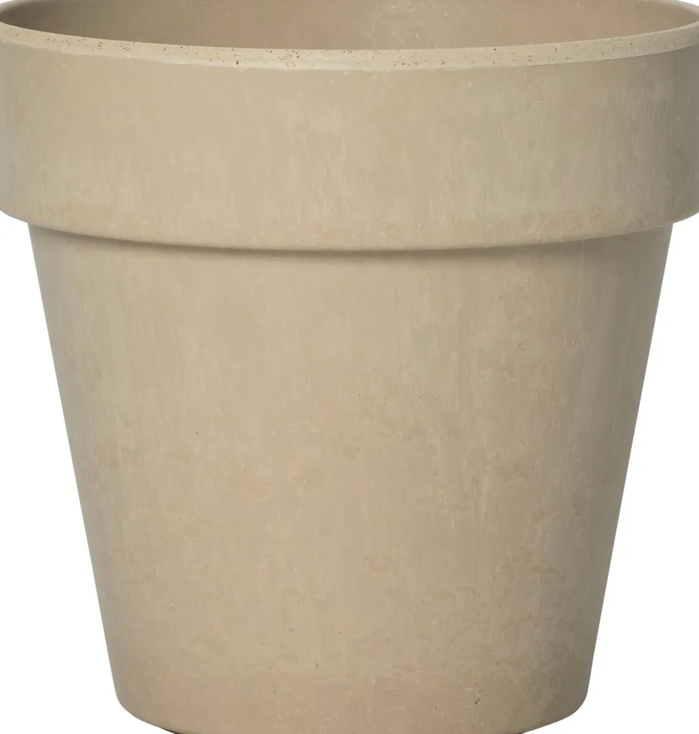 Intratuin bloempot Bram taupe D 36 H 34 cm