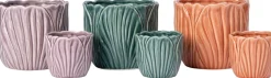Intratuin bloempot Cebu paars D 14 H 12 cm